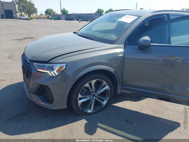 45409375 :رقم المزاد ، WA1EECF3XM1011026 vin ، 2021 Audi Q3 Premium Plus 45 Tfsi S Line Quattro Tiptronic مزاد بيع