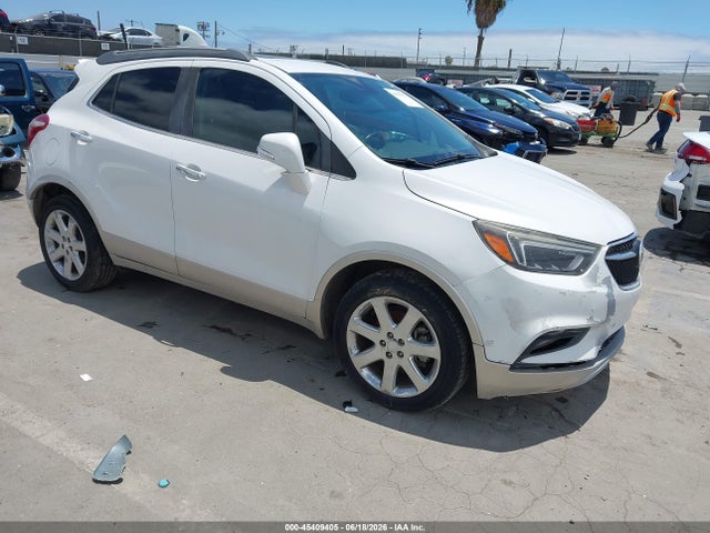 2017 Buick Encore Essence მანქანა იყიდება აუქციონზე, vin: KL4CJCSB1HB043749, აუქციონის ნომერი: 45409405