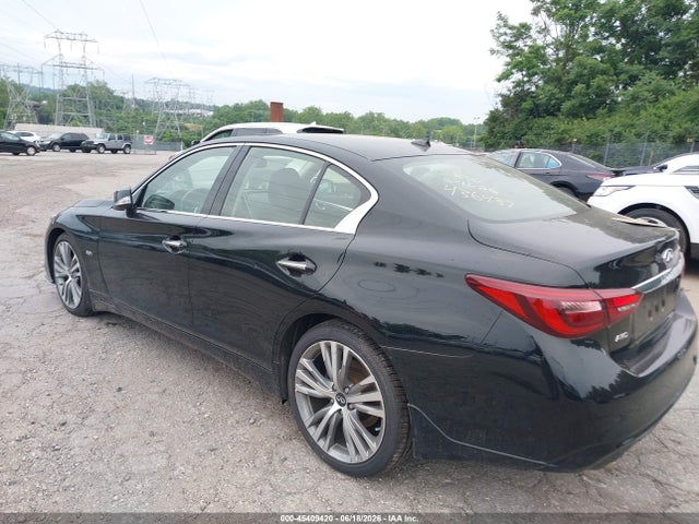 Продаж на аукціоні авто 2018 Infiniti Q50 3.0t Sport, vin: JN1EV7AR0JM436437, номер лоту: 45409420