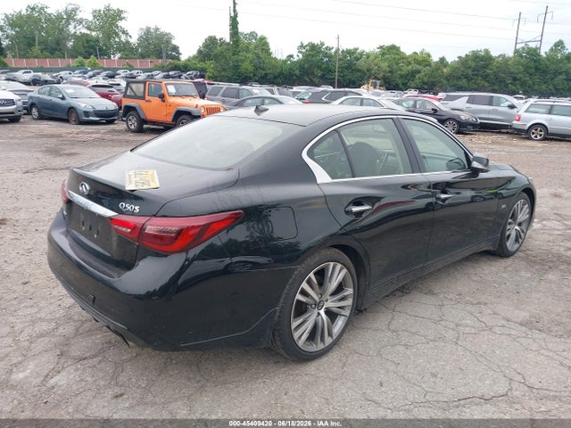 Продаж на аукціоні авто 2018 Infiniti Q50 3.0t Sport, vin: JN1EV7AR0JM436437, номер лоту: 45409420