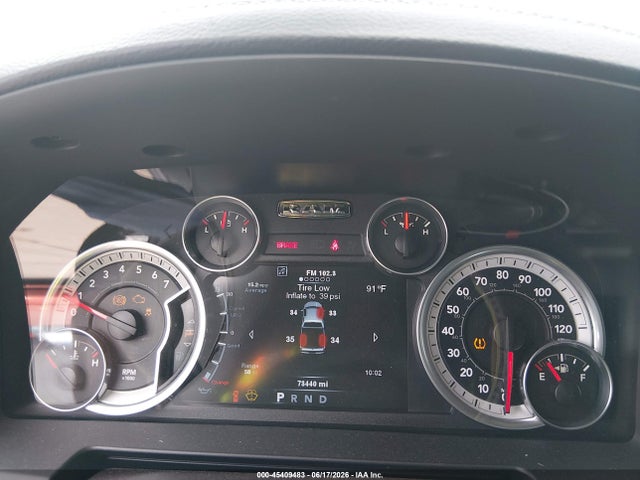 2014 Ram 1500 Sport მანქანა იყიდება აუქციონზე, vin: 1C6RR6MTXES245234, აუქციონის ნომერი: 45409483