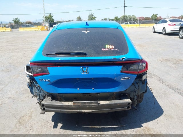 Auction sale of the 2022 Honda Civic Sport Touring, vin: 19XFL1H85NE022155, lot number: 45409585