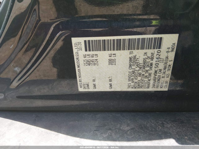 Nissan Maxima Platinum Xtronic Cvt 2021 1N4AA6FV0MC501620 Image 9