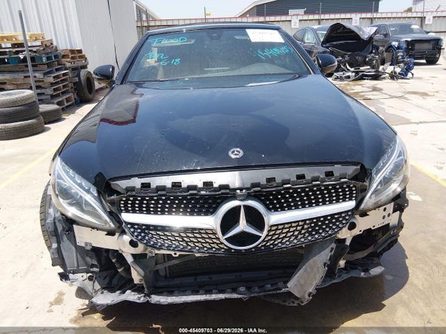 45409703 :رقم المزاد ، WDDWK4JB3JF739587 vin ، 2018 Mercedes-benz C 300 مزاد بيع