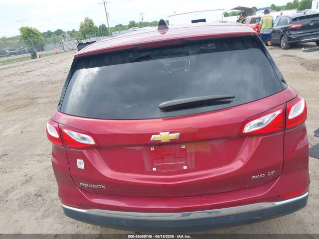 2018 Chevrolet Equinox Lt მანქანა იყიდება აუქციონზე, vin: 2GNAXSEV1J6306043, აუქციონის ნომერი: 45409748