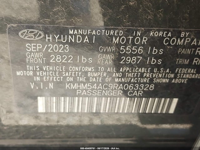Hyundai Ioniq 6 Limited 2024 KMHM54AC9RA063328 Image 9