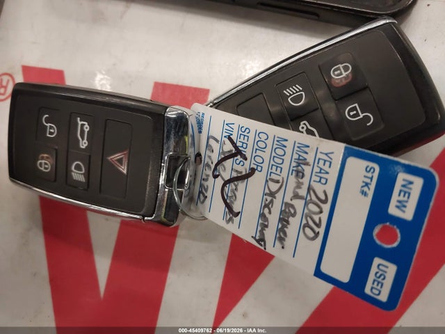 Aukcja sprzedaży 2020 Land Rover Discovery Sport S, vin: SALCJ2FX7LH852192, numer aukcji: 45409762