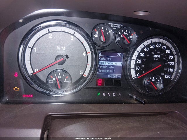 45409798 :رقم المزاد ، 3D73Y4CL0BG506306 vin ، 2011 Ram Ram 3500 Laramie مزاد بيع