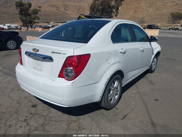 Chevrolet Sonic Lt Auto 2014 1G1JC5SH9E4187954 Image 4