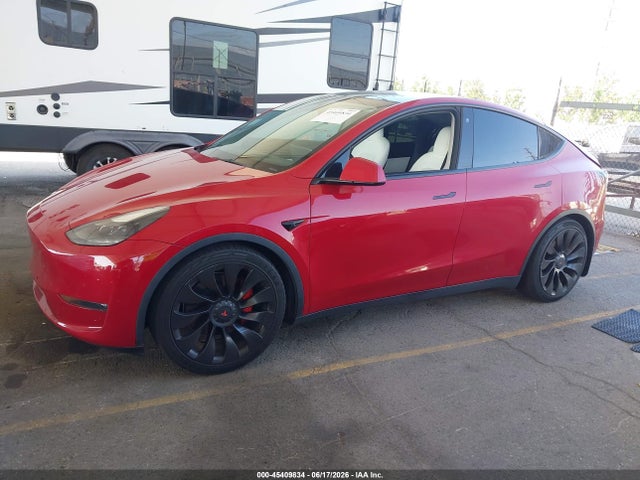Aukcja sprzedaży 2022 Tesla Model Y Performance Dual Motor All-wheel Drive, vin: 7SAYGDEF7NF340552, numer aukcji: 45409834
