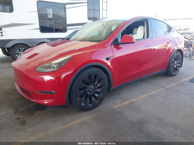 Aukcja sprzedaży 2022 Tesla Model Y Performance Dual Motor All-wheel Drive, vin: 7SAYGDEF7NF340552, numer aukcji: 45409834