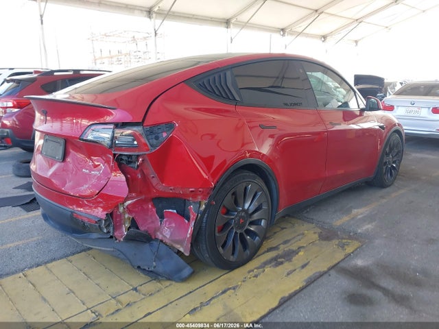 Aukcja sprzedaży 2022 Tesla Model Y Performance Dual Motor All-wheel Drive, vin: 7SAYGDEF7NF340552, numer aukcji: 45409834