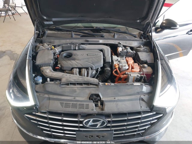 Hyundai Sonata Blue 2021 KMHL24JJ8MA030090 Image 10