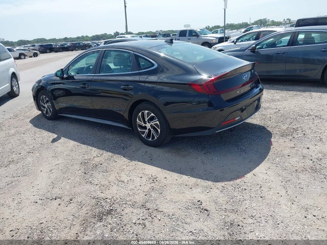 Hyundai Sonata Blue 2021 KMHL24JJ8MA030090 Image 3