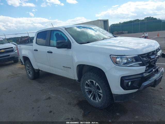 45409982 :رقم المزاد ، 1GCGTDEN4N1199105 vin ، 2022 Chevrolet Colorado 4wd  Short Box Z71 مزاد بيع