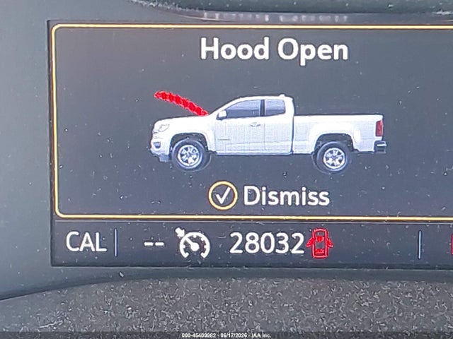 45409982 :رقم المزاد ، 1GCGTDEN4N1199105 vin ، 2022 Chevrolet Colorado 4wd  Short Box Z71 مزاد بيع
