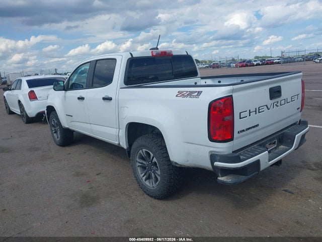 45409982 :رقم المزاد ، 1GCGTDEN4N1199105 vin ، 2022 Chevrolet Colorado 4wd  Short Box Z71 مزاد بيع