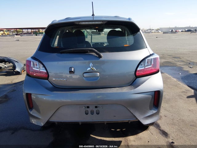 2021 Mitsubishi Mirage Carbonite Edition/es/le მანქანა იყიდება აუქციონზე, vin: ML32AUHJ6MH010066, აუქციონის ნომერი: 45409985