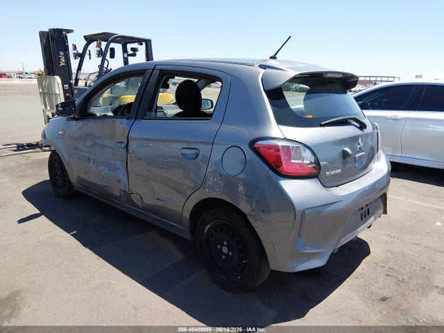 2021 Mitsubishi Mirage Carbonite Edition/es/le მანქანა იყიდება აუქციონზე, vin: ML32AUHJ6MH010066, აუქციონის ნომერი: 45409985