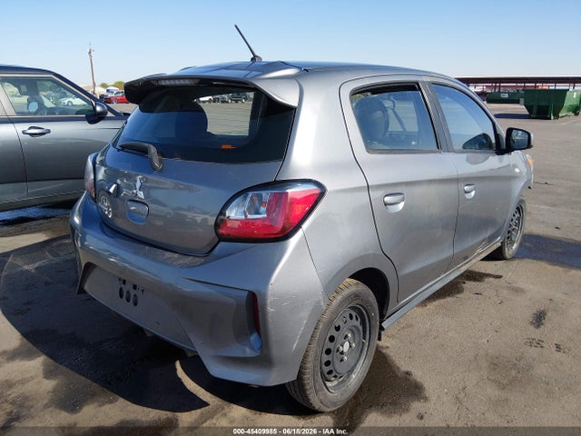 2021 Mitsubishi Mirage Carbonite Edition/es/le მანქანა იყიდება აუქციონზე, vin: ML32AUHJ6MH010066, აუქციონის ნომერი: 45409985
