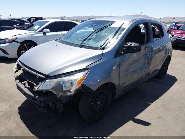 2021 Mitsubishi Mirage Carbonite Edition/es/le მანქანა იყიდება აუქციონზე, vin: ML32AUHJ6MH010066, აუქციონის ნომერი: 45409985