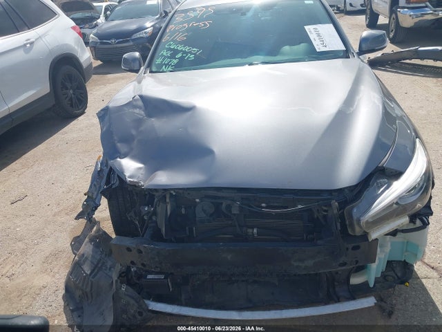 45410010 :رقم المزاد ، JN1EV7BP7MM701078 vin ، 2021 Infiniti Q50 Luxe مزاد بيع