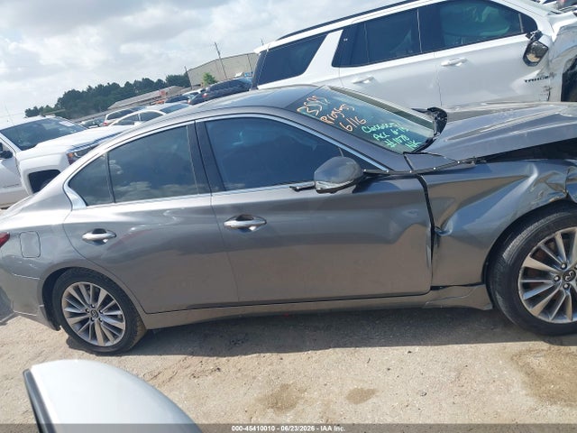 45410010 :رقم المزاد ، JN1EV7BP7MM701078 vin ، 2021 Infiniti Q50 Luxe مزاد بيع