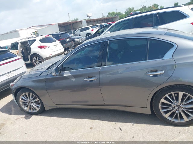 45410010 :رقم المزاد ، JN1EV7BP7MM701078 vin ، 2021 Infiniti Q50 Luxe مزاد بيع