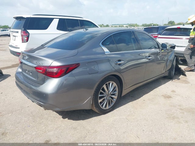 45410010 :رقم المزاد ، JN1EV7BP7MM701078 vin ، 2021 Infiniti Q50 Luxe مزاد بيع