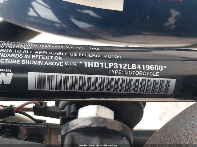 Продаж на аукціоні авто 2020 Harley-davidson Xl1200 Ns, vin: 1HD1LP312LB419600, номер лоту: 45410044