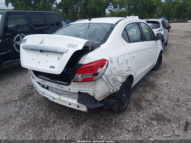 2019 Mitsubishi Mirage G4 Rf მანქანა იყიდება აუქციონზე, vin: ML32F3FJ8KHF11636, აუქციონის ნომერი: 45410103