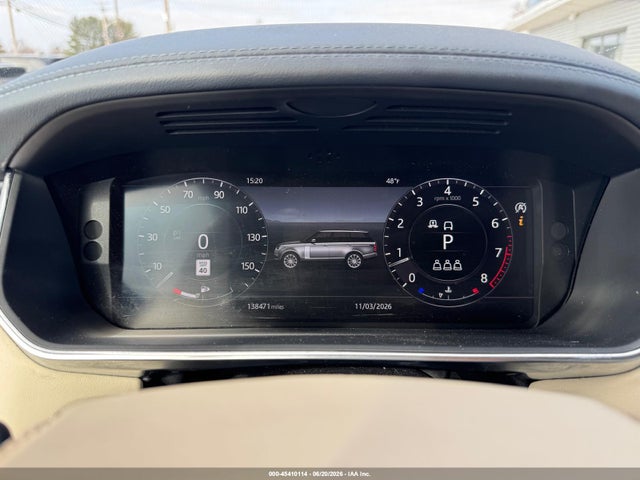 2019 Land Rover Range Rover 3.0l V6 Supercharged Hse მანქანა იყიდება აუქციონზე, vin: SALGS2SV7KA539380, აუქციონის ნომერი: 45410114
