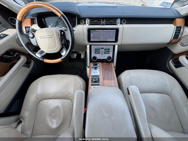 2019 Land Rover Range Rover 3.0l V6 Supercharged Hse მანქანა იყიდება აუქციონზე, vin: SALGS2SV7KA539380, აუქციონის ნომერი: 45410114