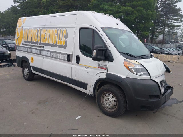 Продажа на аукционе авто 2020 Ram Promaster 2500 High Roof 159 Wb, vin: 3C6TRVDG2LE101535, номер лота: 45410199