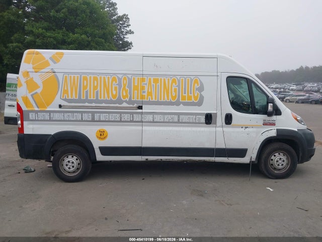 2020 Ram Promaster 2500 High Roof 159 Wb მანქანა იყიდება აუქციონზე, vin: 3C6TRVDG2LE101535, აუქციონის ნომერი: 45410199
