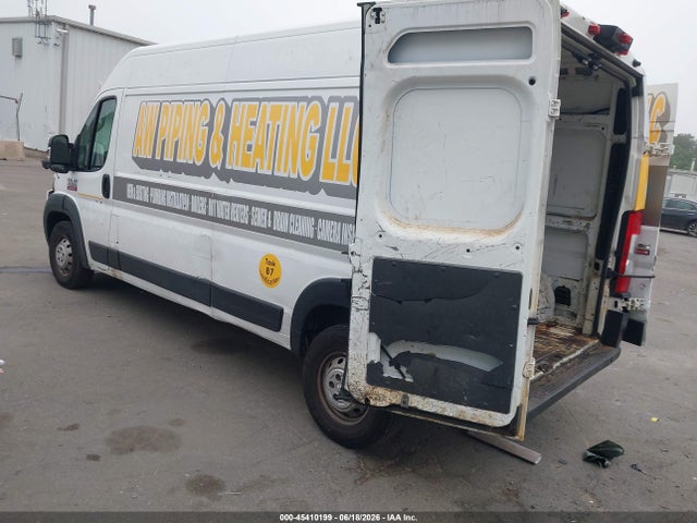 2020 Ram Promaster 2500 High Roof 159 Wb მანქანა იყიდება აუქციონზე, vin: 3C6TRVDG2LE101535, აუქციონის ნომერი: 45410199