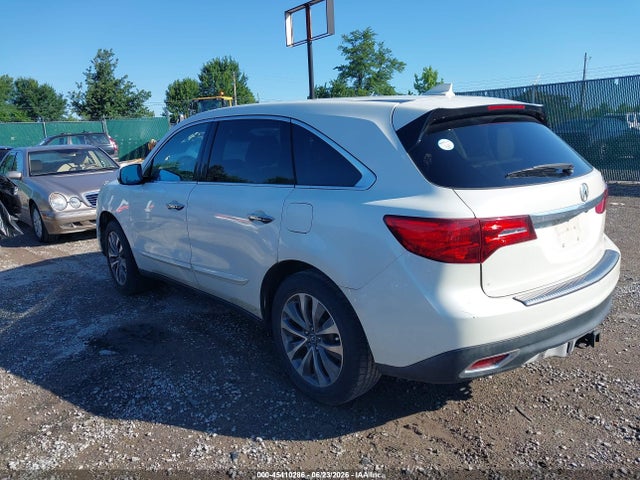 Продаж на аукціоні авто 2014 Acura Mdx Technology Package, vin: 5FRYD3H48EB005549, номер лоту: 45410286