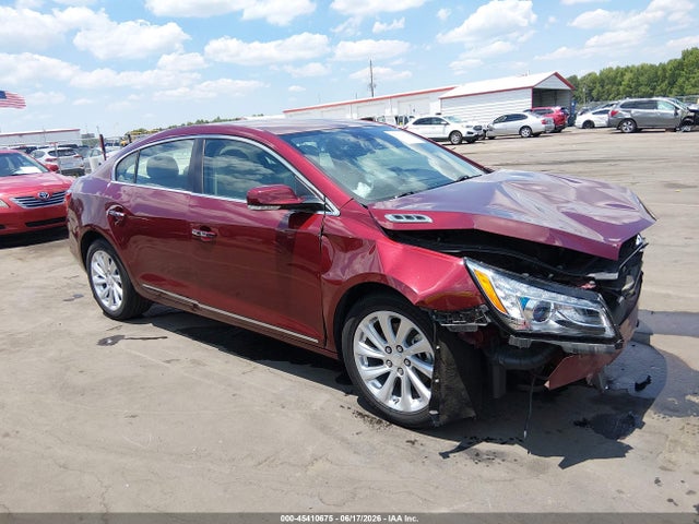 2015 Buick Lacrosse Leather მანქანა იყიდება აუქციონზე, vin: 1G4GB5G32FF242781, აუქციონის ნომერი: 45410675