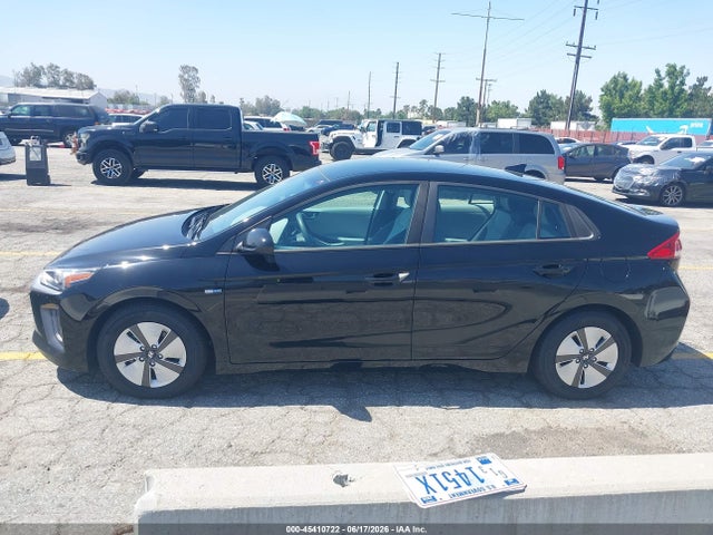 KMHC65LC6LU218709 Hyundai Ioniq Hybrid Blue