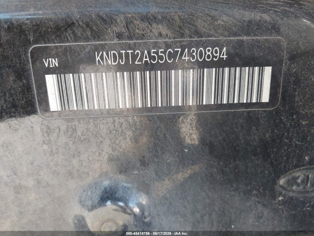 Auction sale of the 2012 Kia Soul, vin: KNDJT2A55C7430894, lot number: 45410786