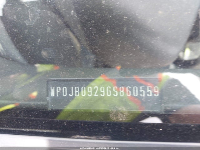 45410831 :رقم المزاد ، WP0JB0929GS860559 vin ، 1986 Porsche 928 S مزاد بيع
