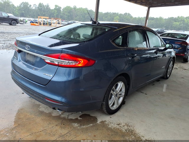 Продаж на аукціоні авто 2018 Ford Fusion Hybrid S, vin: 3FA6P0UU7JR235912, номер лоту: 45410871