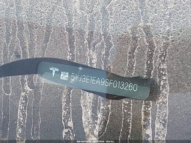 Продаж на аукціоні авто 2025 Tesla Model 3 Long Range Rear-wheel Drive/standard Rear-wheel Drive, vin: 5YJ3E1EA9SF013260, номер лоту: 45410896