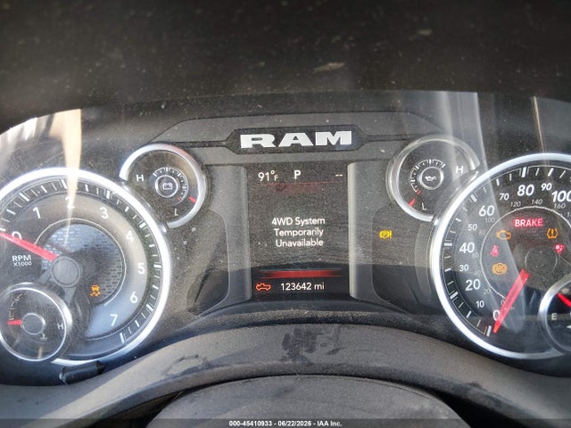 45410933 :رقم المزاد ، 1C6SRFFT6KN659734 vin ، 2019 Ram 1500 Big Horn/lone Star  4x4 5'7 Box مزاد بيع