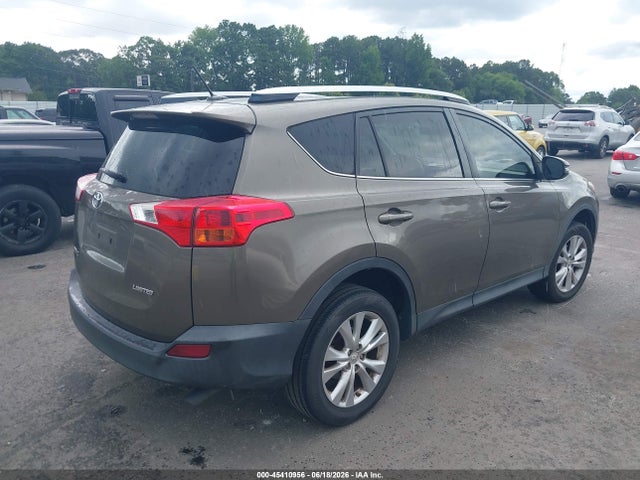 2015 Toyota Rav4 Limited მანქანა იყიდება აუქციონზე, vin: JTMYFREV9FD077428, აუქციონის ნომერი: 45410956