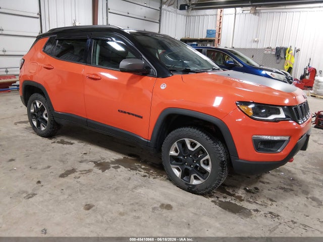 Продажа на аукционе авто 2018 Jeep Compass Trailhawk 4x4, vin: 3C4NJDDB7JT230256, номер лота: 45410968