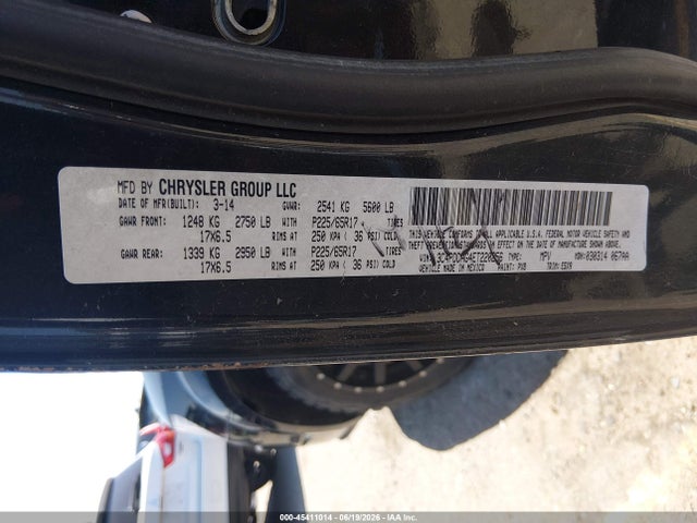 Продаж на аукціоні авто 2014 Dodge Journey Se, vin: 3C4PDDAG4ET220256, номер лоту: 45411014
