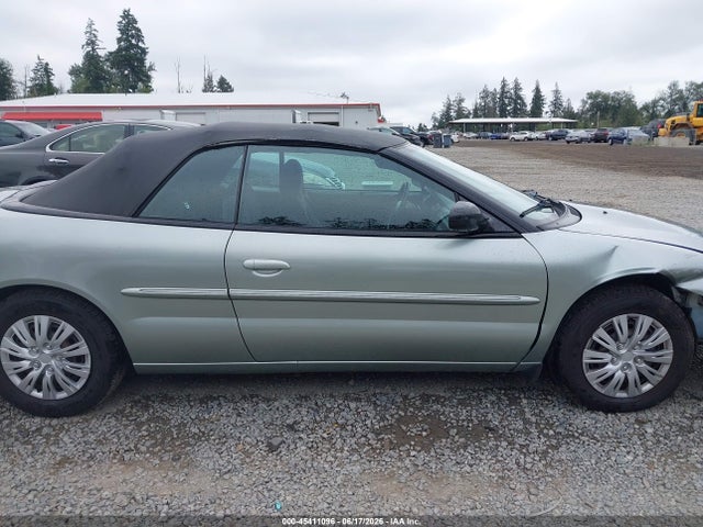 2005 Chrysler Sebring მანქანა იყიდება აუქციონზე, vin: 1C3EL45R05N635665, აუქციონის ნომერი: 45411096