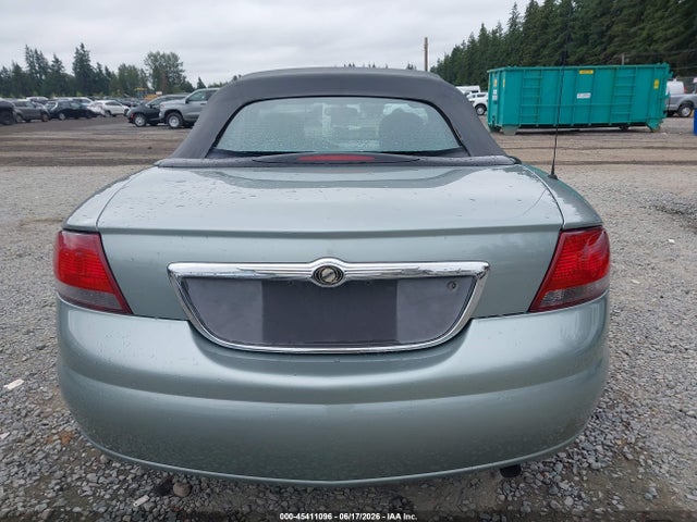 2005 Chrysler Sebring მანქანა იყიდება აუქციონზე, vin: 1C3EL45R05N635665, აუქციონის ნომერი: 45411096