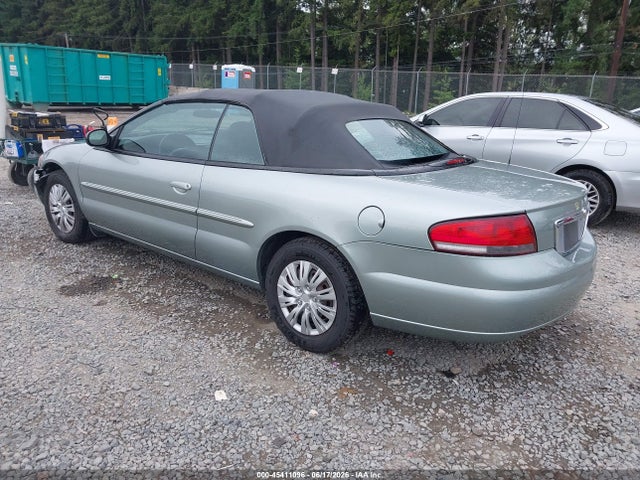 2005 Chrysler Sebring მანქანა იყიდება აუქციონზე, vin: 1C3EL45R05N635665, აუქციონის ნომერი: 45411096